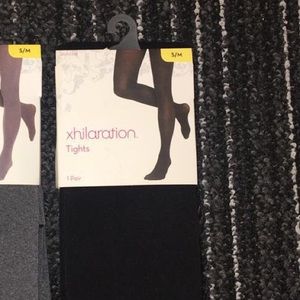 Xhilaration Black tights (NWT)